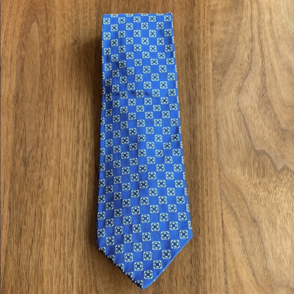 Christian Dior Men’s tie - blue/gold, NWT